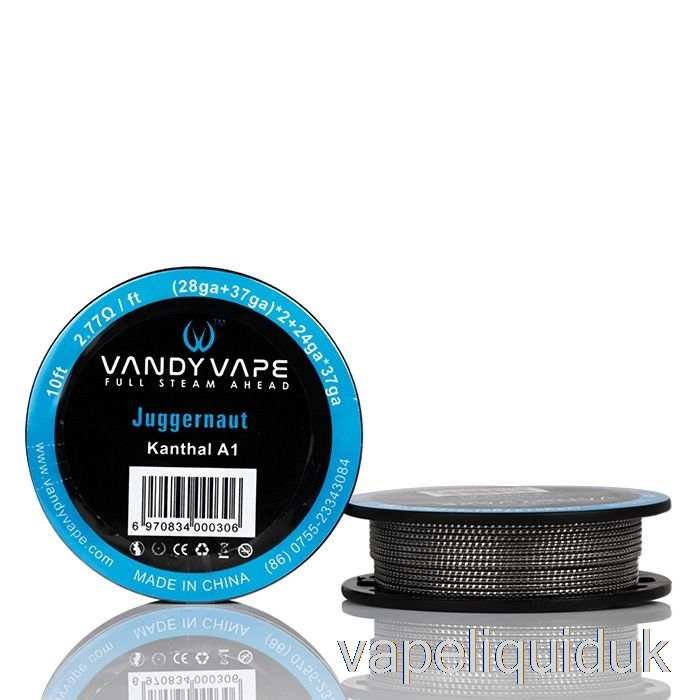 Vandy Vape Specialty Wire Spools KA1 Juggernaut - (28GA+37GA)*2+24GA*37GA - 10ft - 2.77ohm Vape Juice